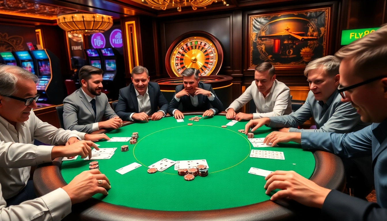 Experience the thrill of gaming at FLY88 with a vibrant poker scene and luxurious casino ambiance.