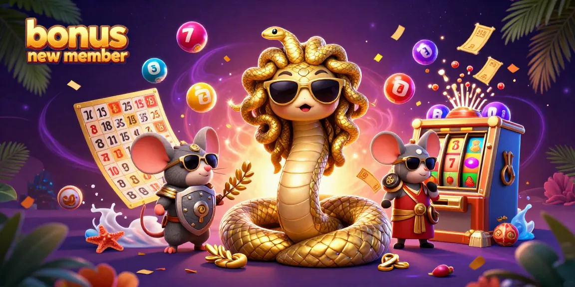 Experience the thrill of slots with a bonus new member at the center of this vibrant casino scene.