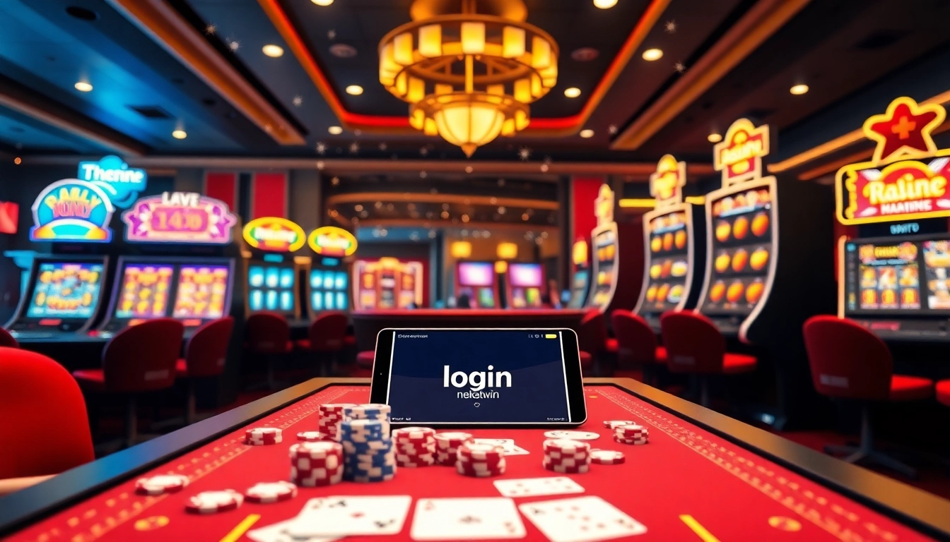 Experience the thrill of login nekatwin with vibrant poker tables and winning slot machines.