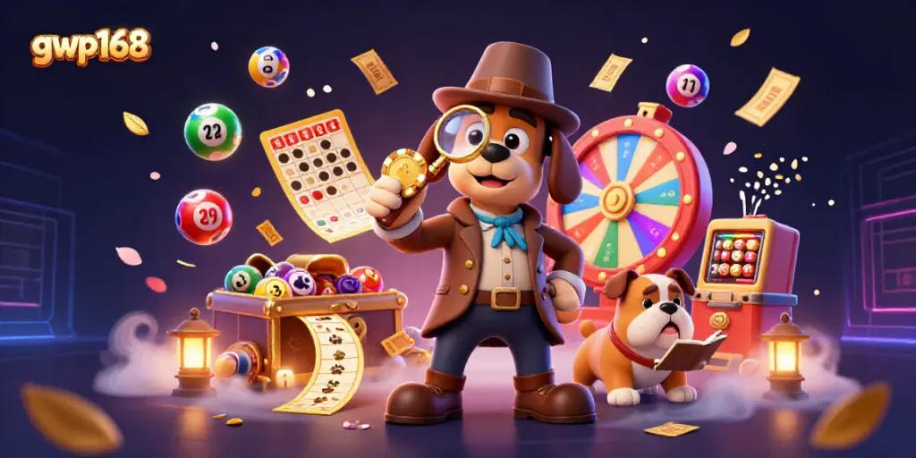 GWP168 memimpin pencarian jackpot dengan anjing detektif dan bola lotere ceria di kasino