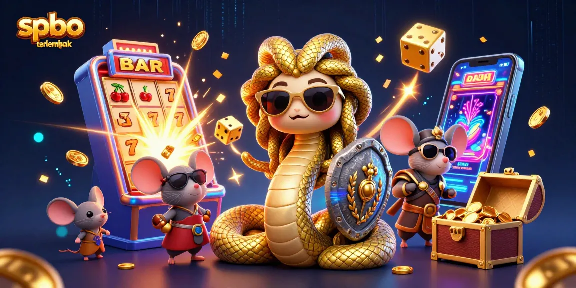 Spin for excitement with spbo terlengkap, where Medusa and a warrior mouse bring thrill to your gaming!