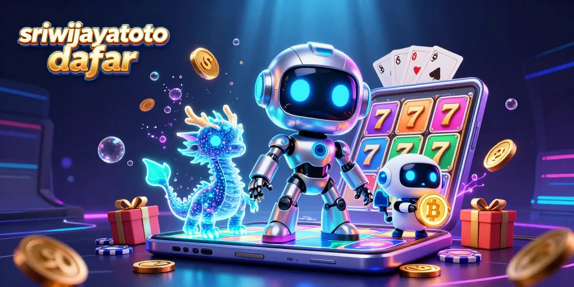Engage in gaming excitement at sriwijayatoto daftar with dynamic slot games, vibrant characters, and rich casino elements.