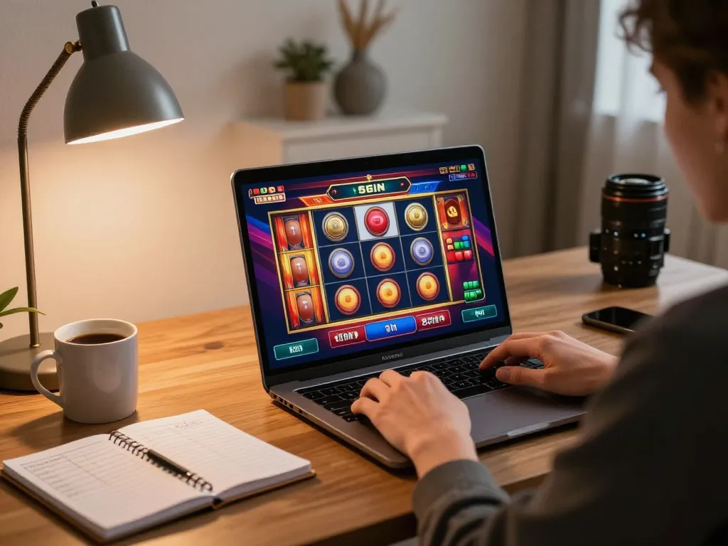 Pemain Bintangmpo yang terlibat dalam slot daring di rumah dengan catatan strategi dan suasana hangat