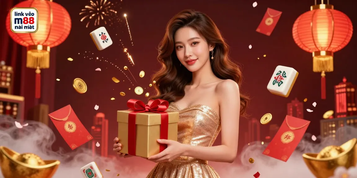 Tham gia link vào m88 mới nhất thông qua một bối cảnh casino lễ hội rực rỡ thể hiện vẻ đẹp châu Á.