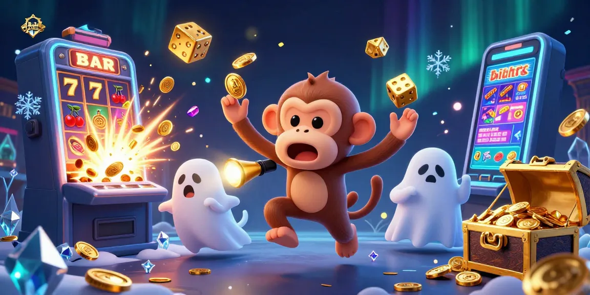 Participate in thrilling games on Jai club with a playful poltergeist monkey and ghost-hunter puppy!