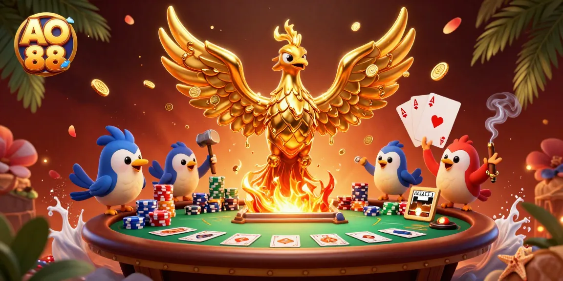 Experience thrilling gameplay at AO 88 with high-stakes poker and vibrant casino atmospheres.