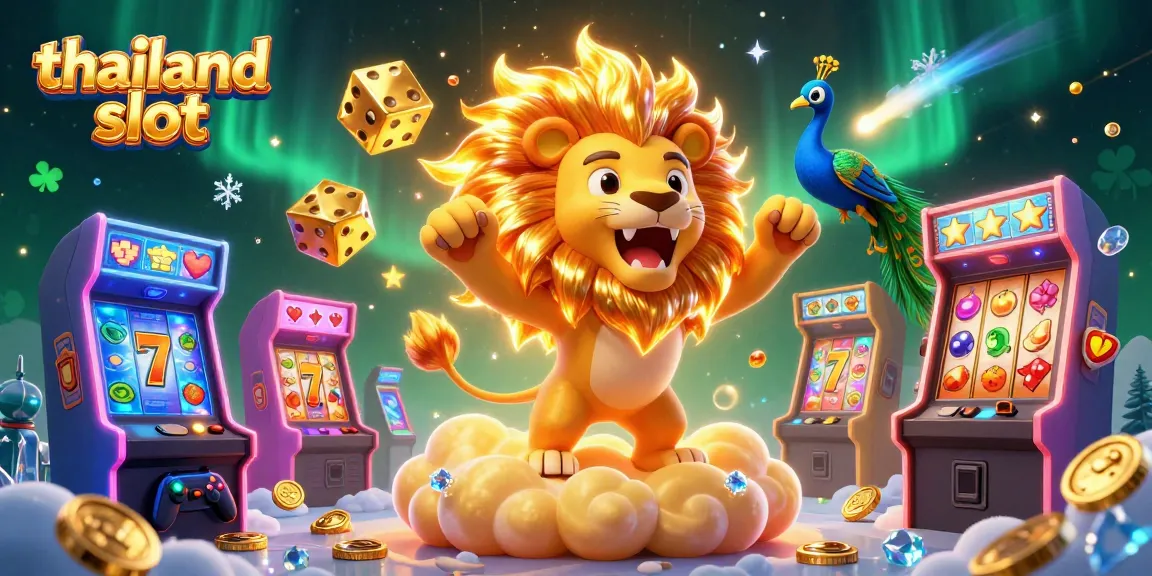 Experience the excitement of thailand slot with a vibrant 3D illustration showcasing characters and engaging gameplay.