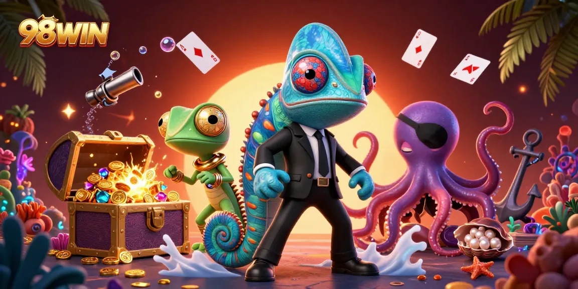 Experience immersive gambling with 98WIN's vibrant casino action and unique gaming elements.