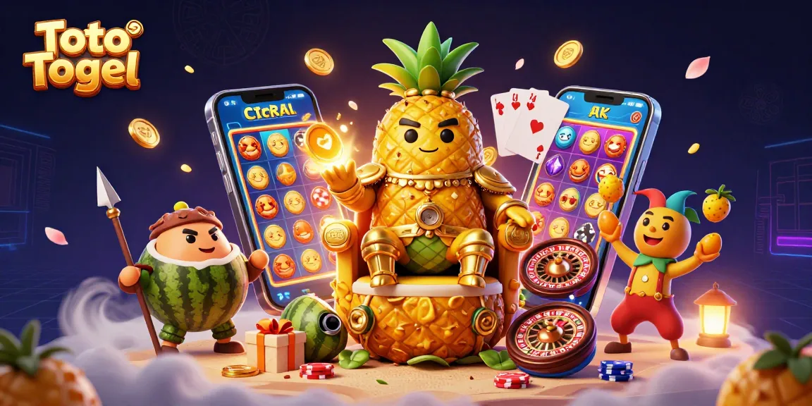 Menangkan Toto Togel dengan berbagai simbol permainan kasino yang menarik.