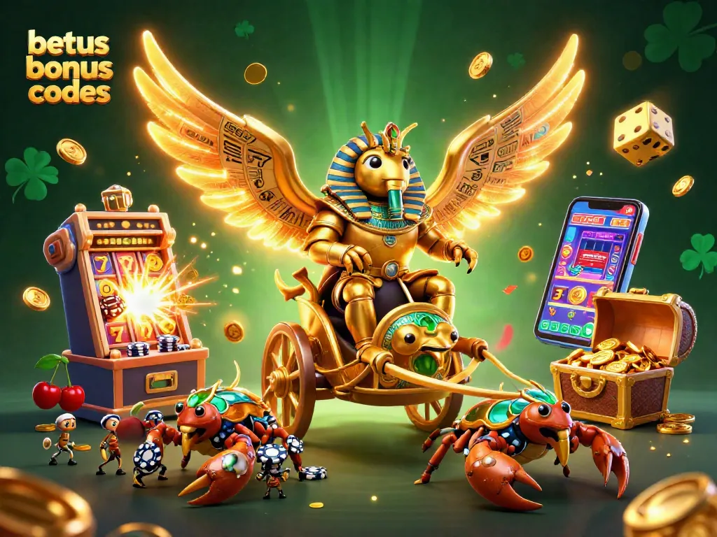 Experience thrilling adventures with BetUS bonus codes in this animated casino scene full of excitement.
