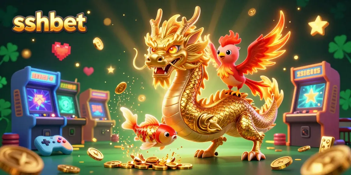 Experience winning thrills at sshbet with vibrant characters and casino elements in a dynamic 3D scene.