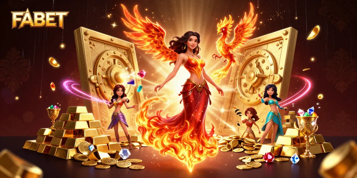 FABET offers dynamic online gaming thrills with gold treasures and vibrant characters.