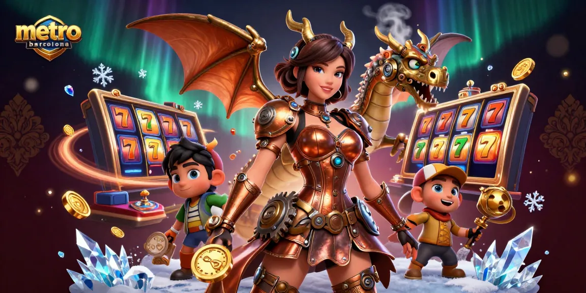 Join the excitement at metrobarcelona for stunning slots and jackpots amidst a dazzling gaming scene.