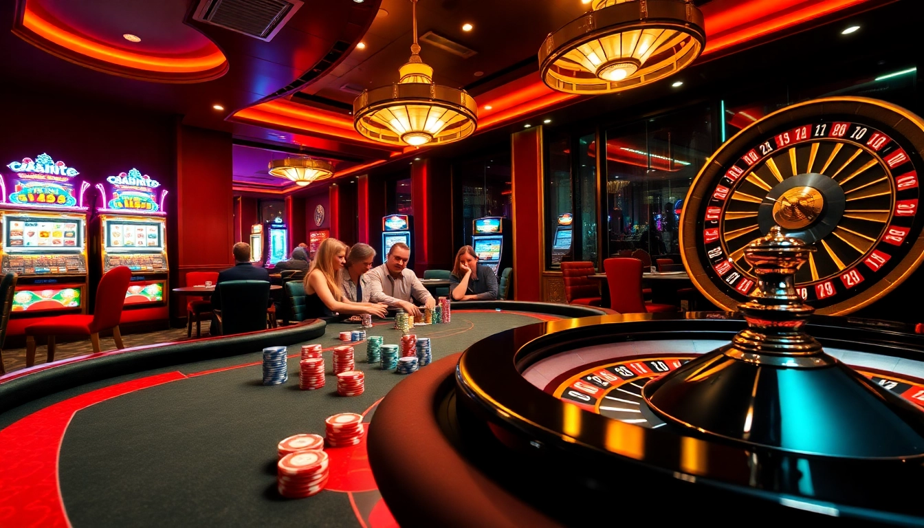Engage with the excitement of mm88.com at a luxurious casino table filled with poker chips and vibrant gaming elements.