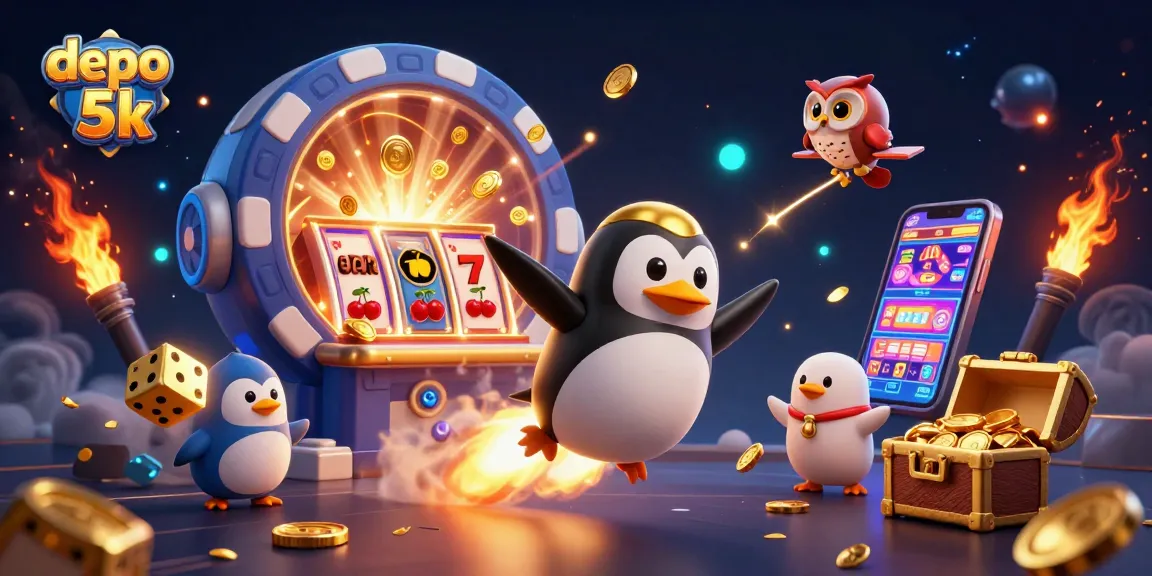 Menangkan slot gacor melalui depo 5k dengan simbol keberuntungan dan jackpot yang menggiurkan.