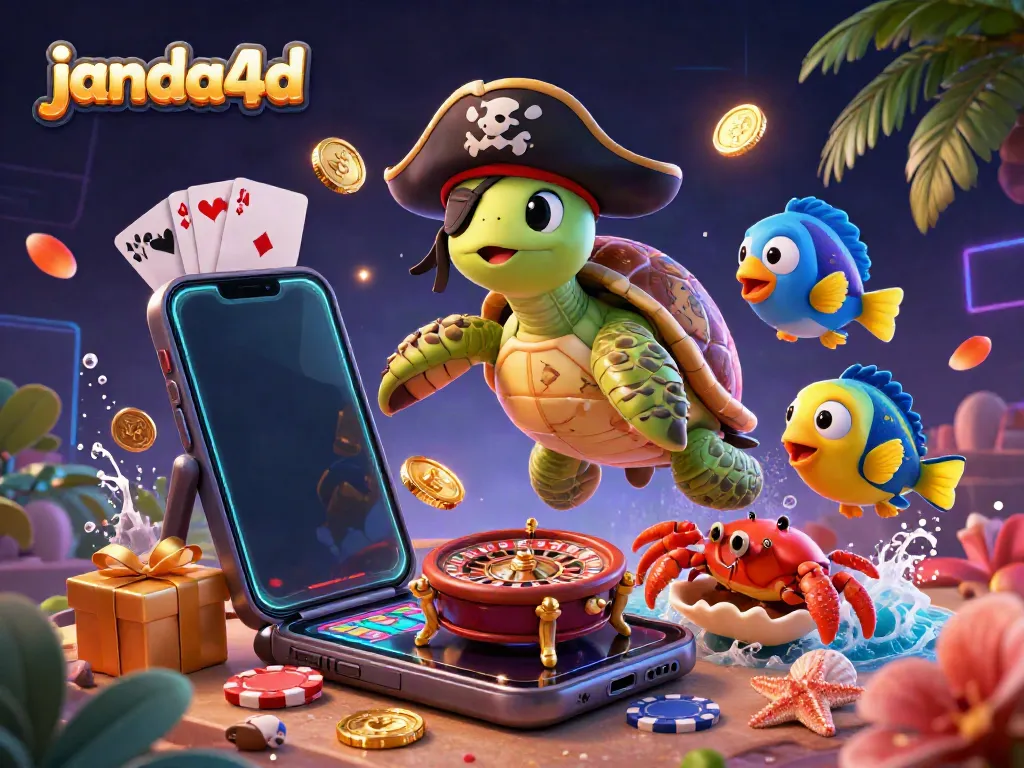 Menangkan permainan slot di janda4d dengan gambar 3D karakter menarik dan harta karun yang melimpah.