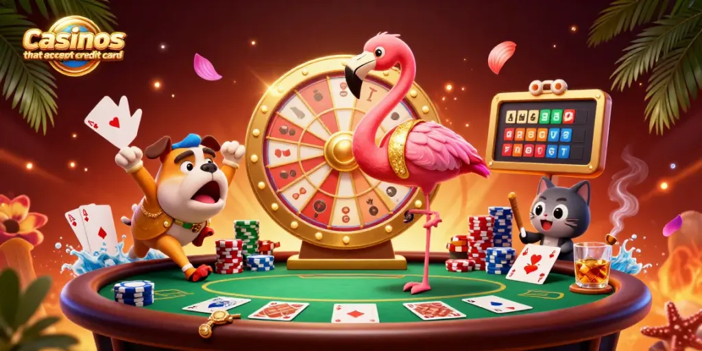 Experience the thrill at casinos that accept credit card with exclusive games and fast deposits.