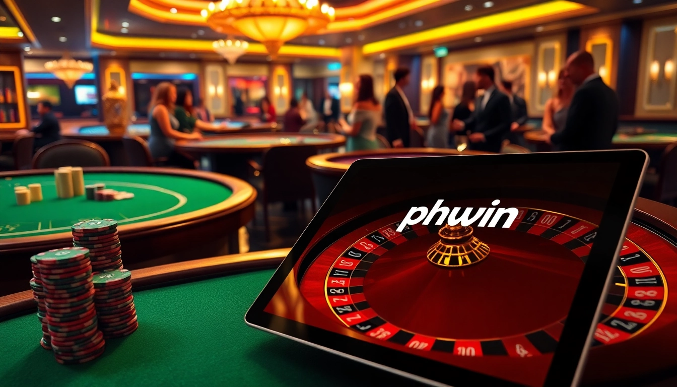 Experience casino excitement with phwin, featuring vibrant tables and engaging players.