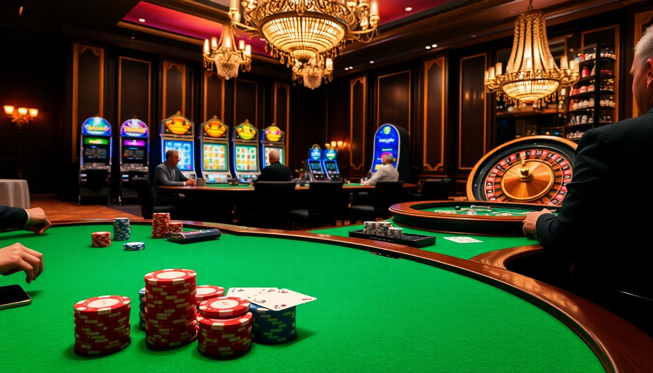 Experience thrilling gameplay at https://www.jl55.one/ with high-stakes poker tables surrounded by excitement.