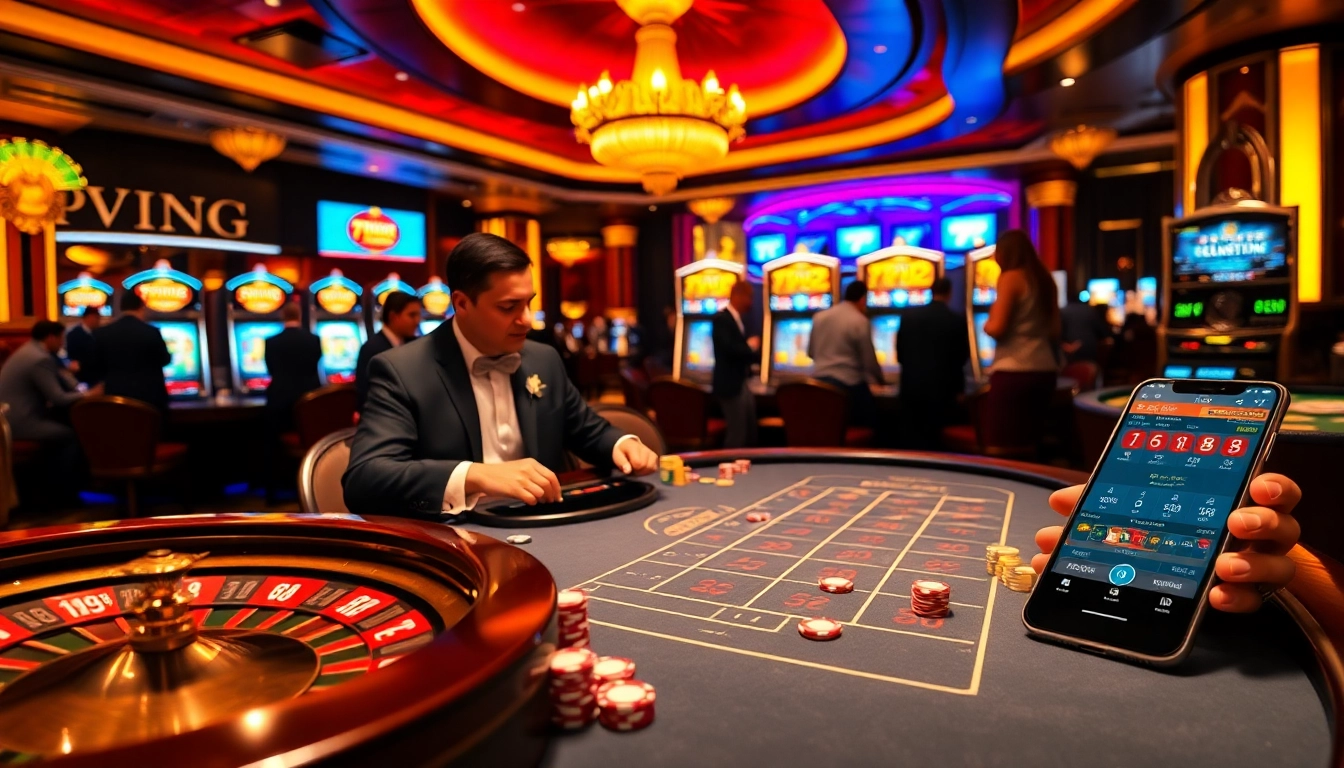 Experience high-stakes excitement with 79king at a vibrant casino table featuring poker chips and roulette.