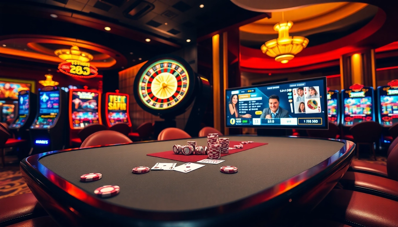Engage in thrilling gameplay at https://king33.io/ with exciting poker chips and roulette.